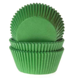 Gröna muffinsformar, 50 st (Grass Green)